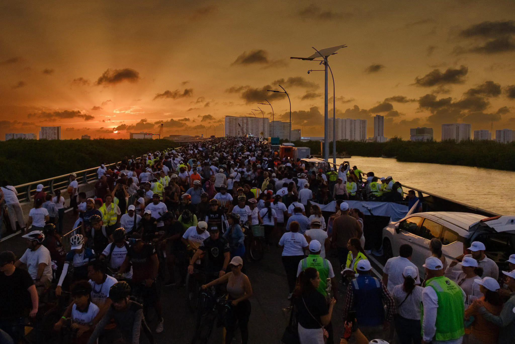 GRAN INAUGURACIÓN DEL PUENTE NICHUPTÉ
